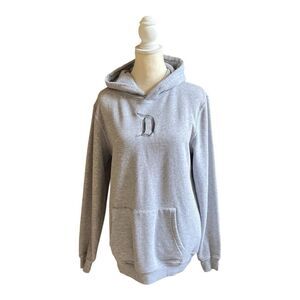 2024 Disneyland Vintage Castle Gray Embroidered Pullover Hoodie Adult S